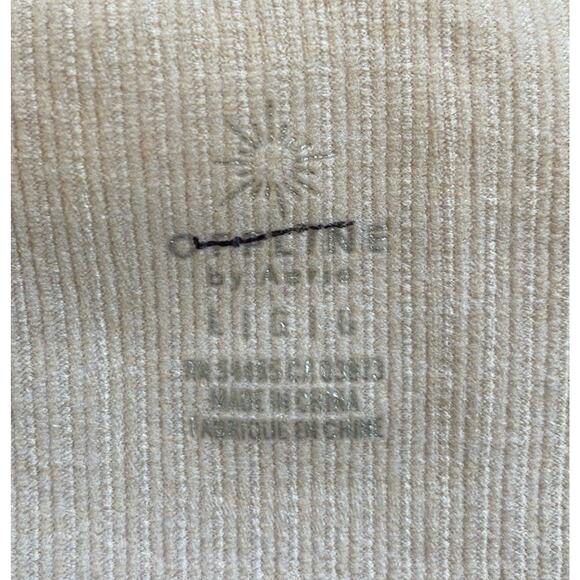 Aerie Top Womens L Pink Offline Seamless Sidewalk Crop T-Shirt Rib Knit Solid - Picture 2 of 8